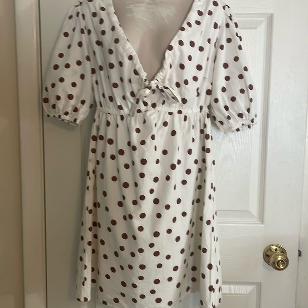 Sim and Sam Polka Dot Dress Size‎ Large